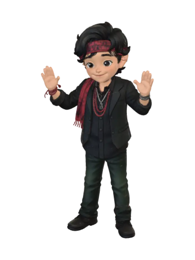3D model for Little Rockstar