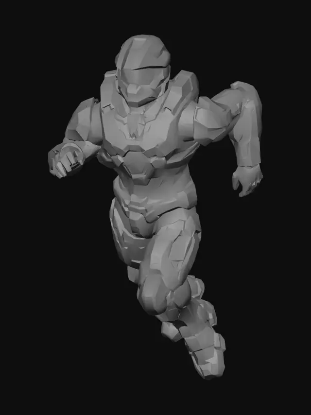 3D model for Spartan 117 Exo-Suit