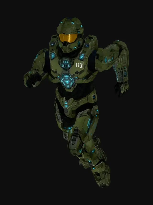 3D model for Spartan 117 Exo-Suit