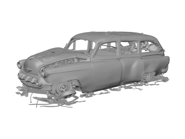 3D model for Forgotten Forest Hearse