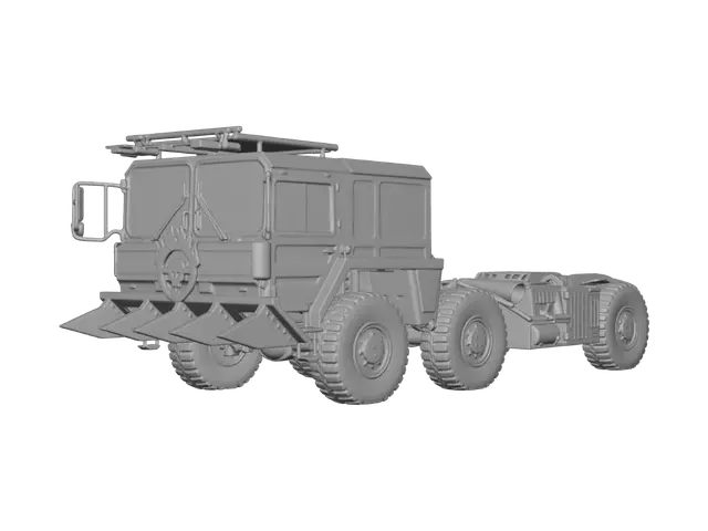 3D model for Wasteland War Rig