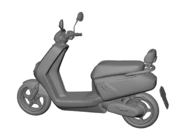 3D model for Technical Reference Kit: Yadea E8Spr