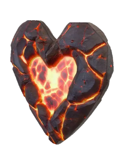 3D model for Molten Heart