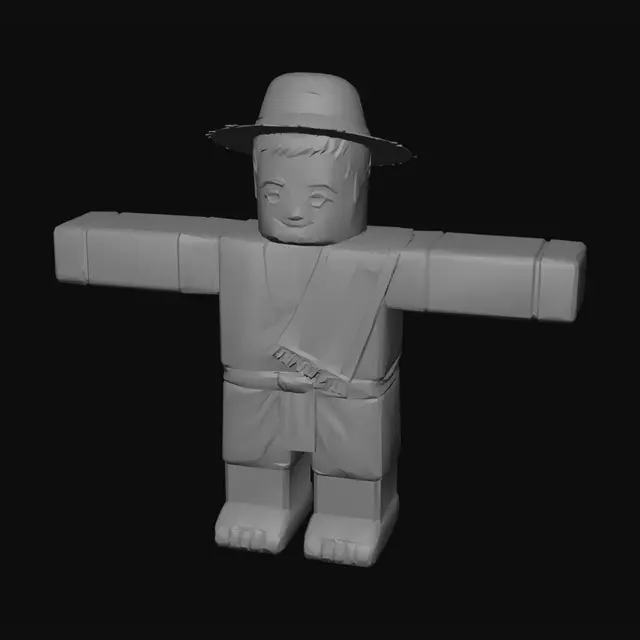 3D model for Jolly Block Farmer