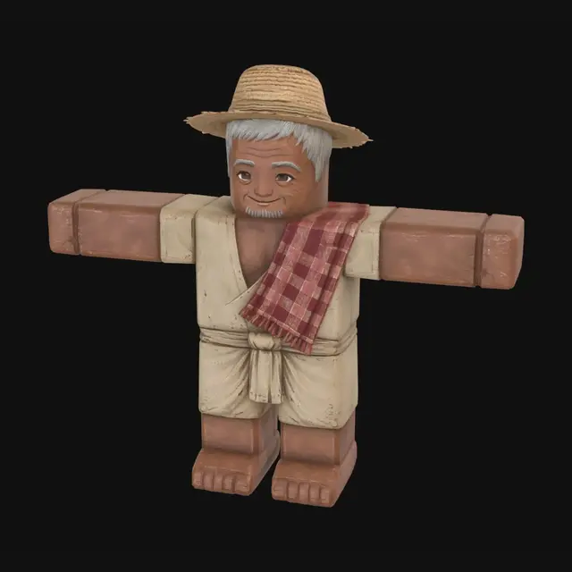 3D model for Jolly Block Farmer