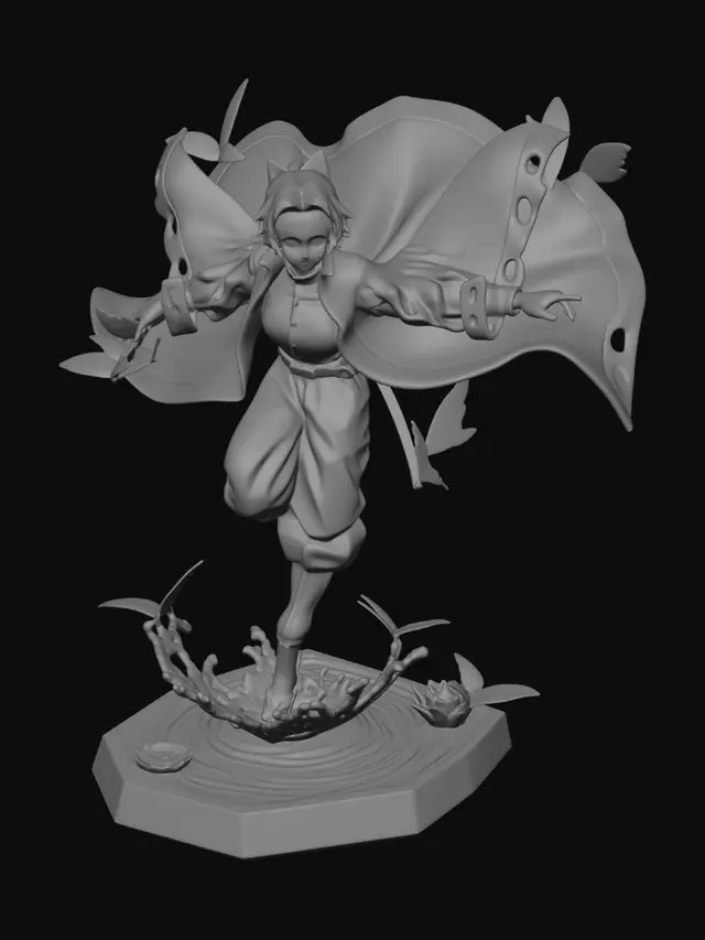 3D model for Butterfly Haori Ascension
