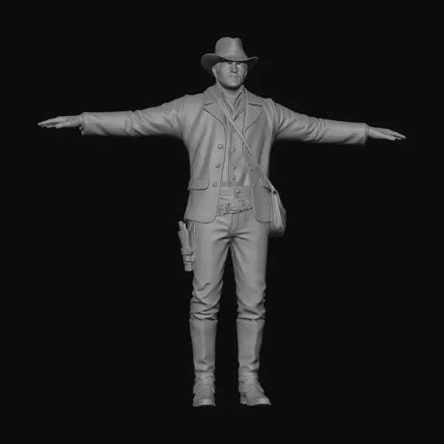 3D model for Outstretched to the Horizon