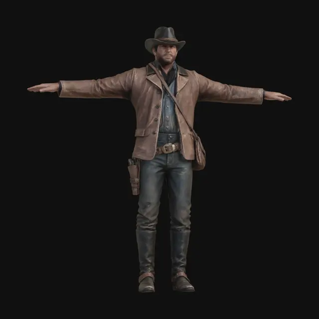 3D model for Outstretched to the Horizon