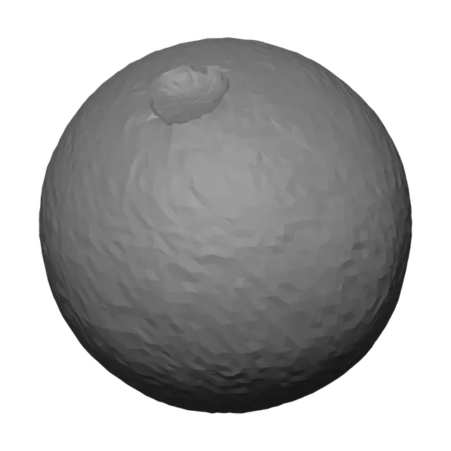 3D model for Lava-veined Sphere
