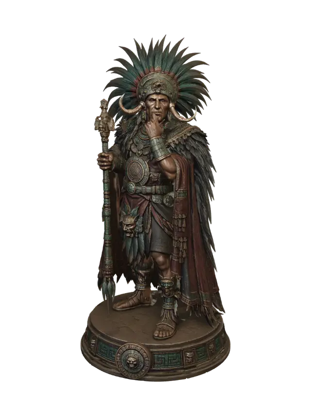 3D model for Feathered Sun Emperor