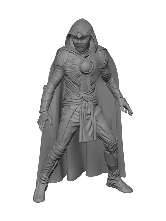 3D model for Stylized Jake Lockley Moon Knight Suit