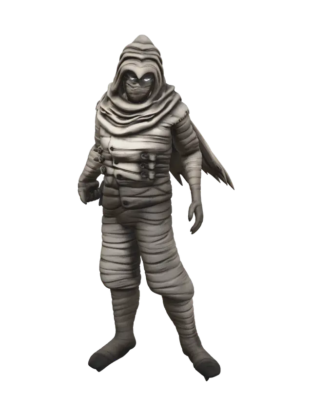 3D model for Stylized Jake Lockley Moon Knight Suit