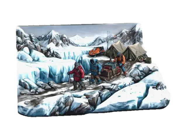 Icebound Expedition का AI द्वारा बनाया गया 3D मॉडल