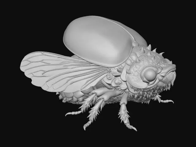 3D model for Crimson Dragon Close-Up