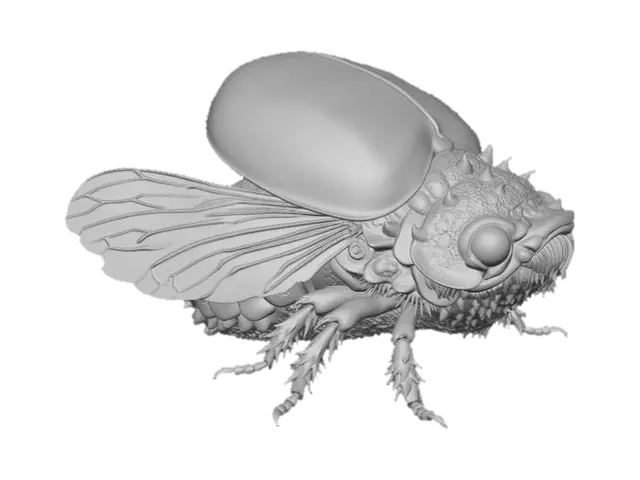 3D model for Crimson Dragon Close-Up