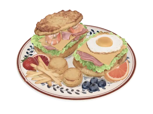 Brunch Spread - Photography 3D model, vytvořený pomocí AI