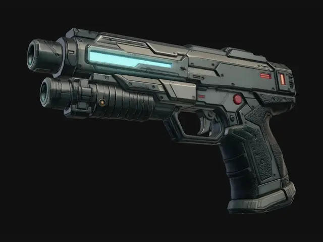3D model for Neon Arc Plasma Pistol