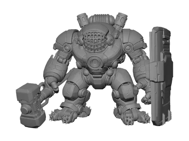 3D model for Crimson Warmech