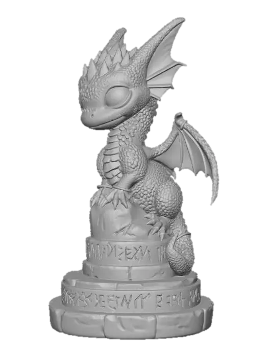 3D model for Runebound Dragonling
