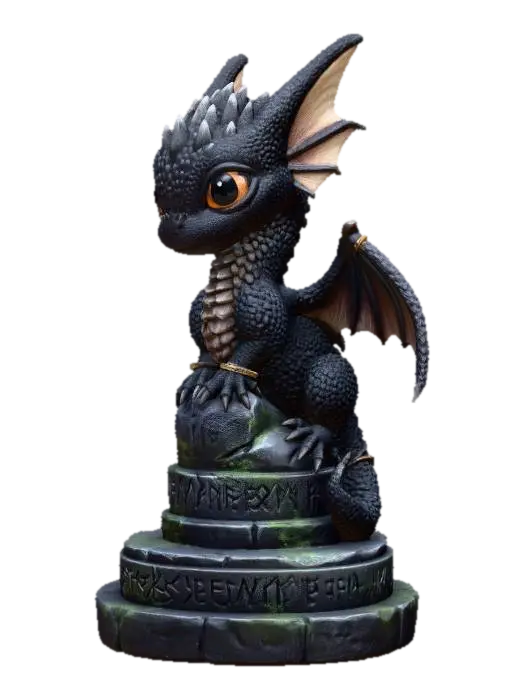 3D model for Runebound Dragonling