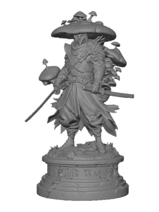 3D model for Mycelium Knight