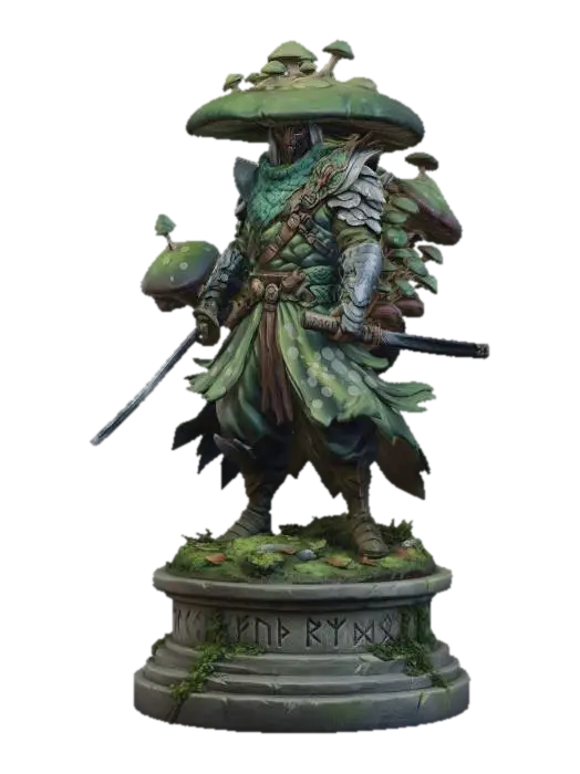 3D model for Mycelium Knight