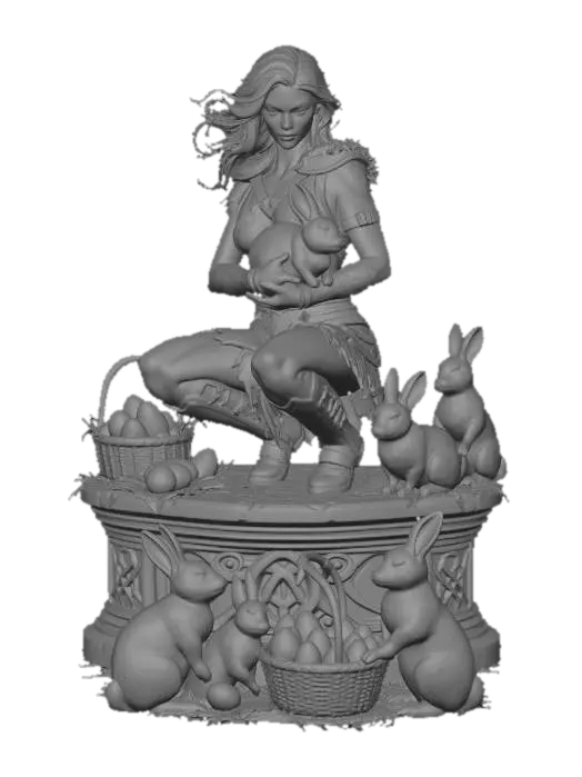 3D model for Easter Knight, #EasterEgg2026#
