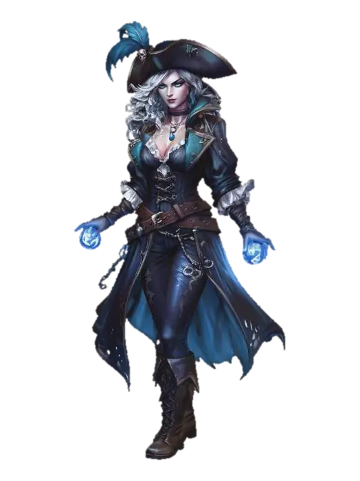 Azure Tempest Corsair 3D model, vytvořený pomocí AI