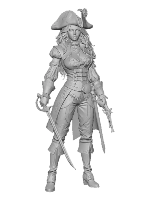 3D model for Azure Corsair