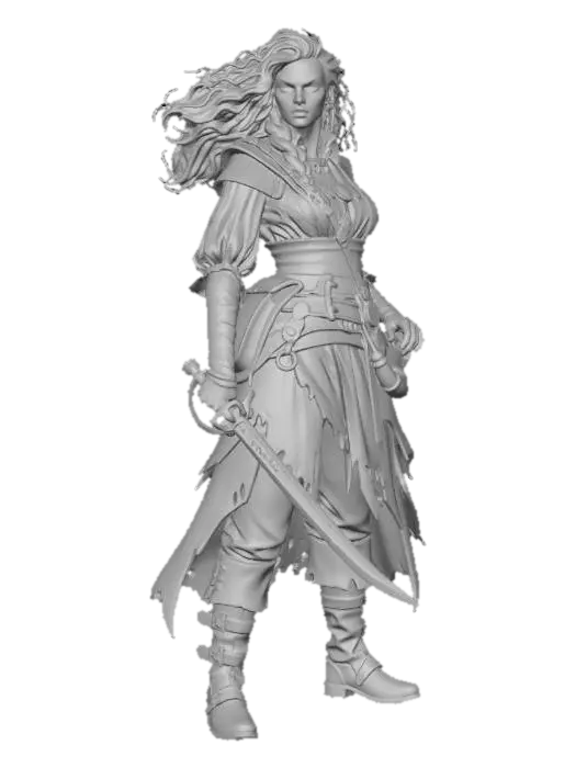 3D model for Crimson Tempest
