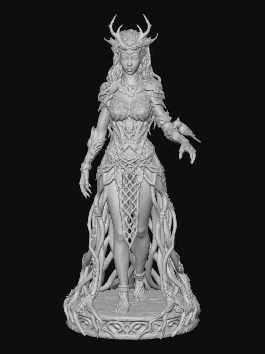 3D model for Antlered Grove Empress