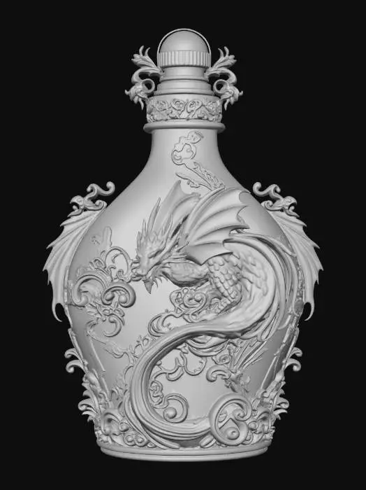 3D model for Water Dragon Potion