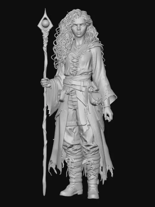 3D model for Emberbound Alchemist