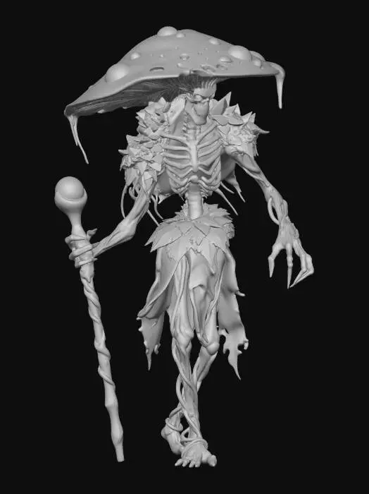 3D model for Mycelial Arbiter