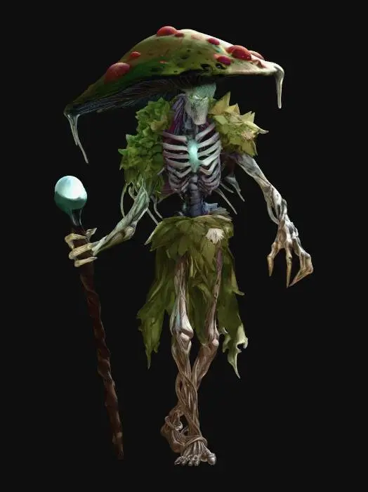 3D model for Mycelial Arbiter