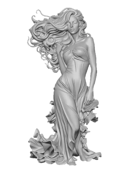 3D model for Rosy Reverie