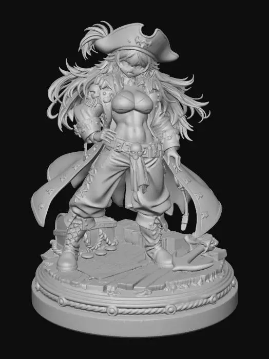 3D model for Captain Skull Harbor