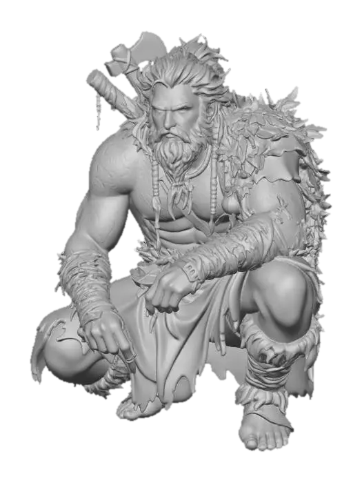 3D model for Verdant Berserker