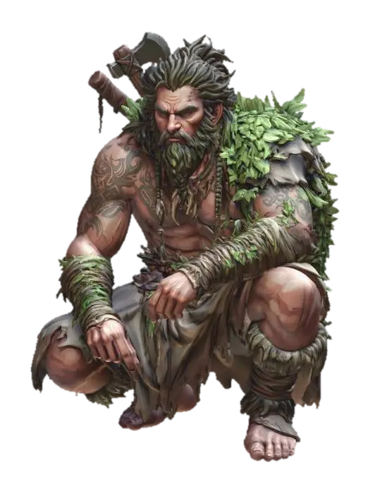 3D model for Verdant Berserker