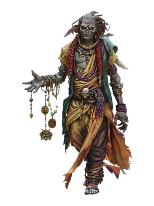 3D model for Beaded Skeleton Shaman