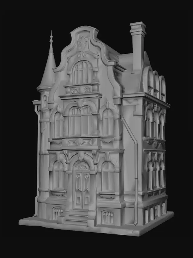 3D model for Historic Brick House LP