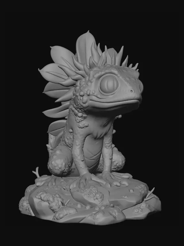 3D model for Lumenleaf Dragon