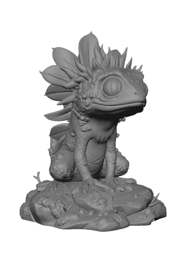 3D model for Lumenleaf Dragon