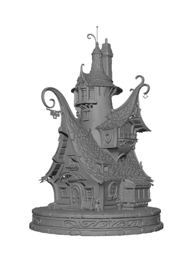 3D model for Enchanted Turret House
