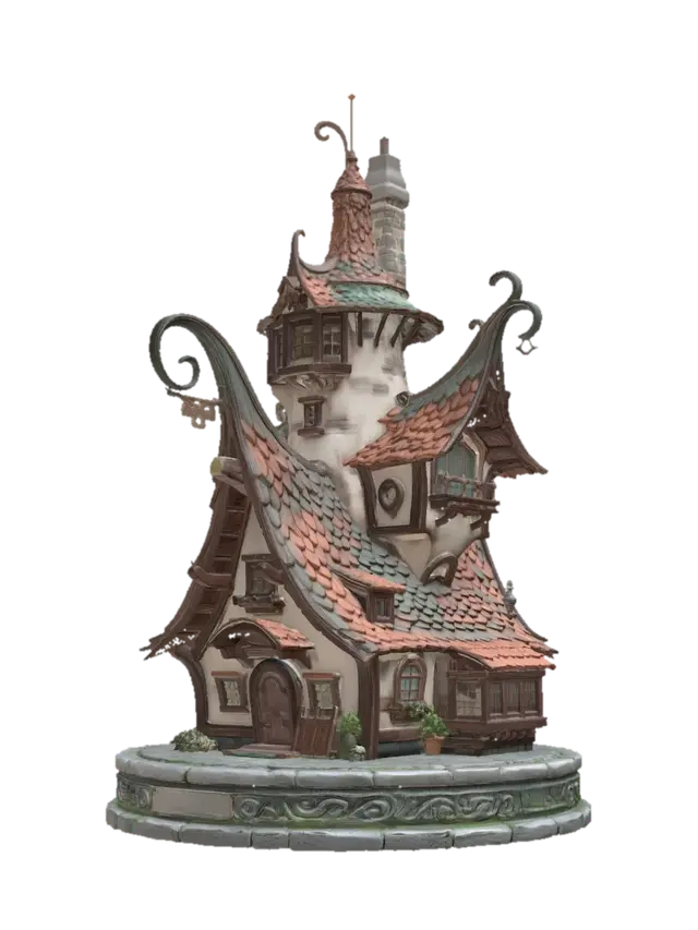 3D model for Enchanted Turret House