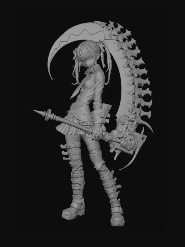 3D model for fantasy weapon