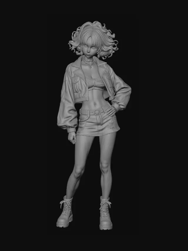 3D model for Urban fashion girl