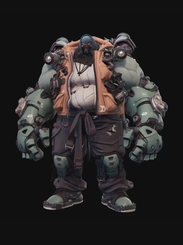 3D model for Cyber-Hauler Bulk
