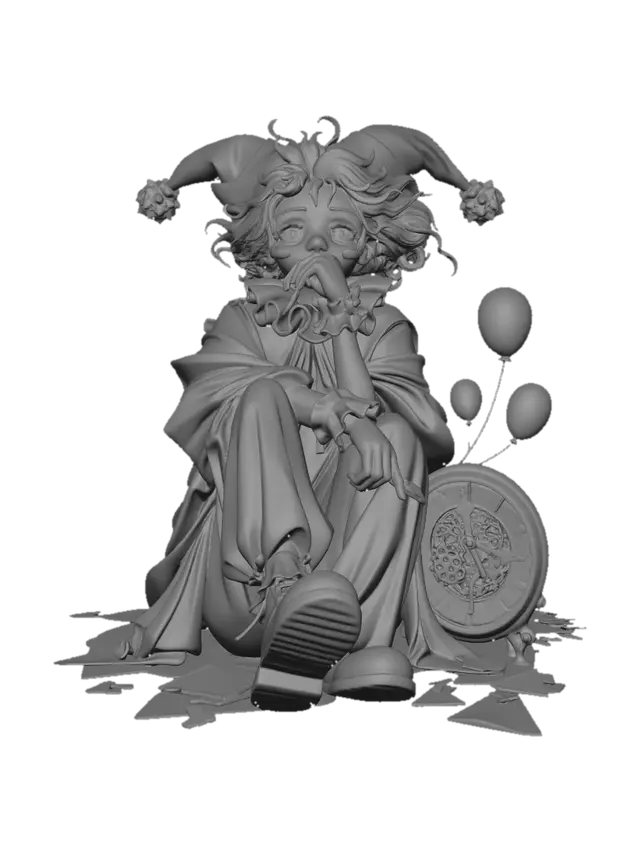 3D model for Clockwork Clown