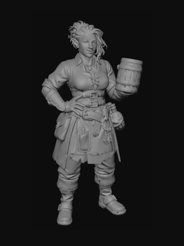 3D model for Cheerful_Tavern_Keepe